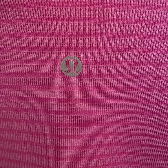 lululemon purple shirt,size 10,just has a little pilling on the arms - Picture 3 of 4